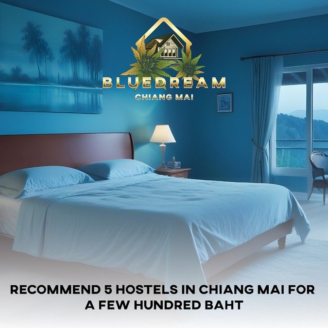 Recommend 5 hostels in Chiang Mai for a few hundred baht