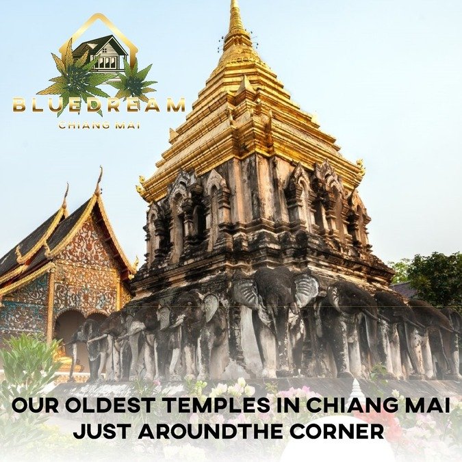 Our Oldest temples in Chiang Mai just around the corner